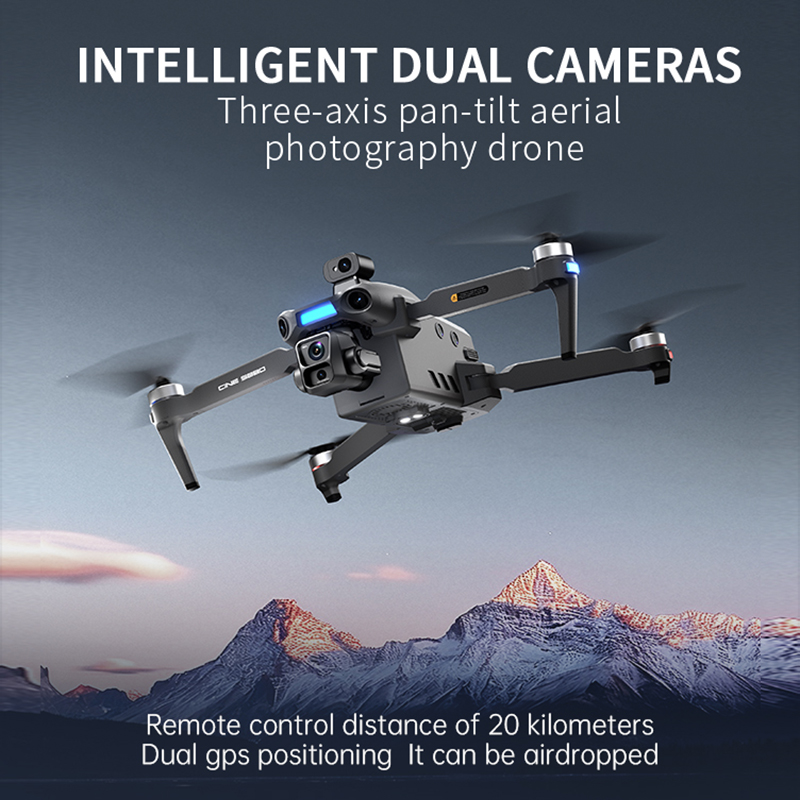 2026년형 새로운 8K 듀얼 카메라 드론, 5.5인치 - Drone Gimbal Mount 리뷰 및 가격